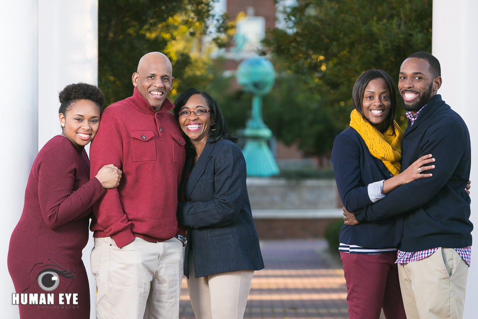 Family Session at Winthrop University