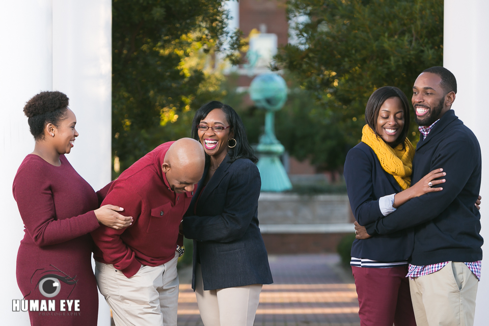 Family Session at Winthrop University