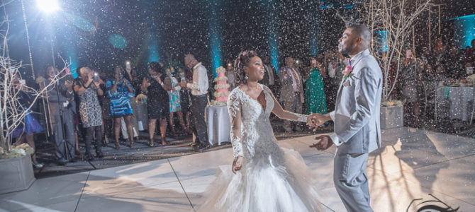 Winter Wonderland Wedding | Columbia Metropolitan Convention Center