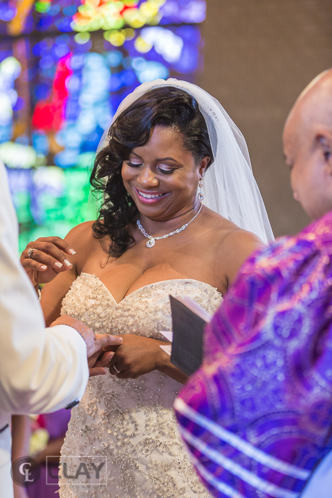 First Calvary Baptist Church bride