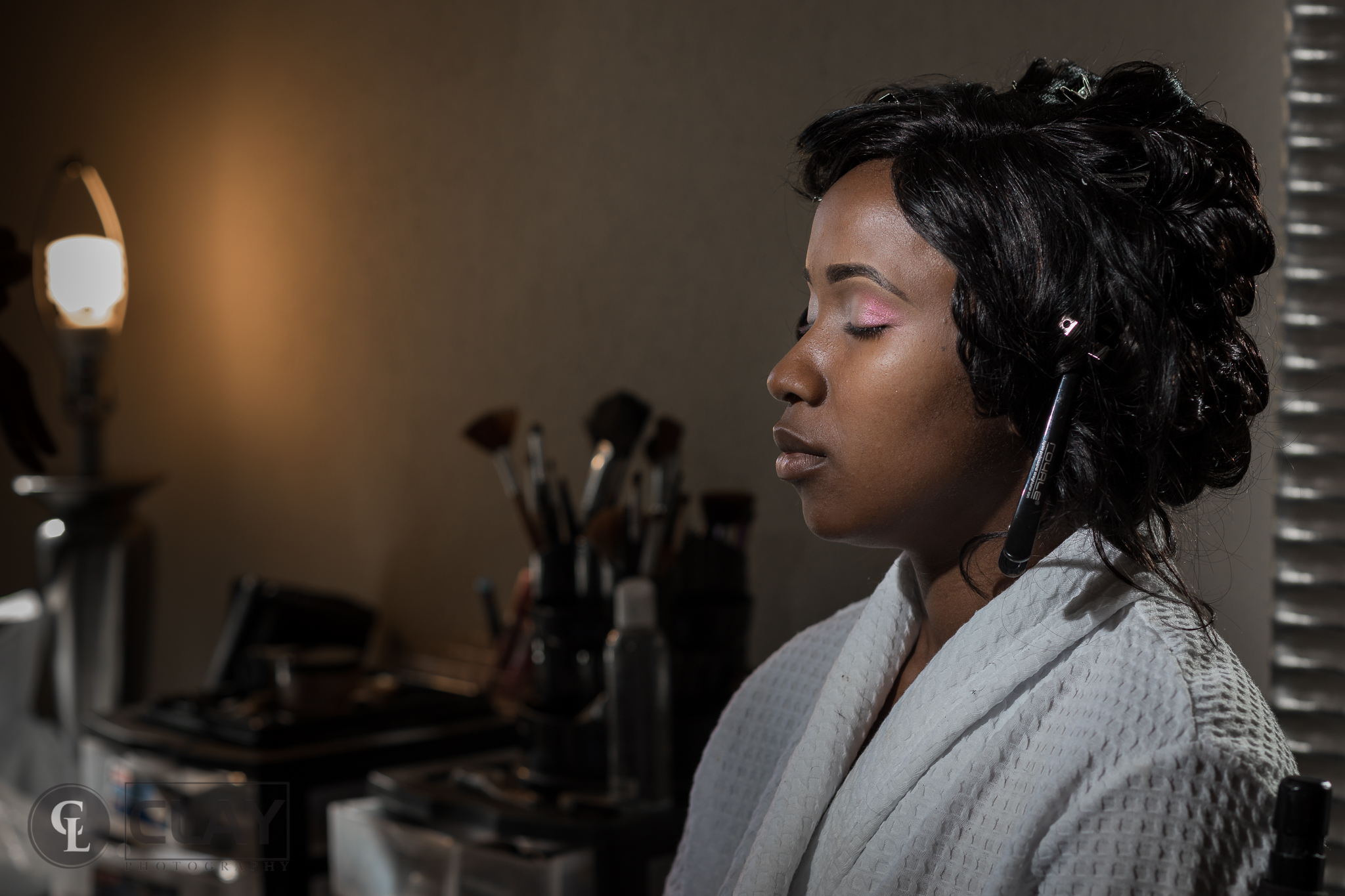 bride getting ready