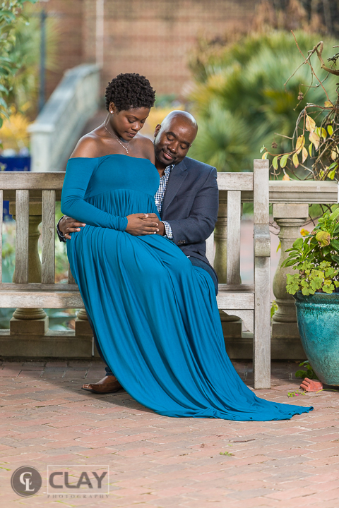 Botanical Gardens Maternity Photography Session