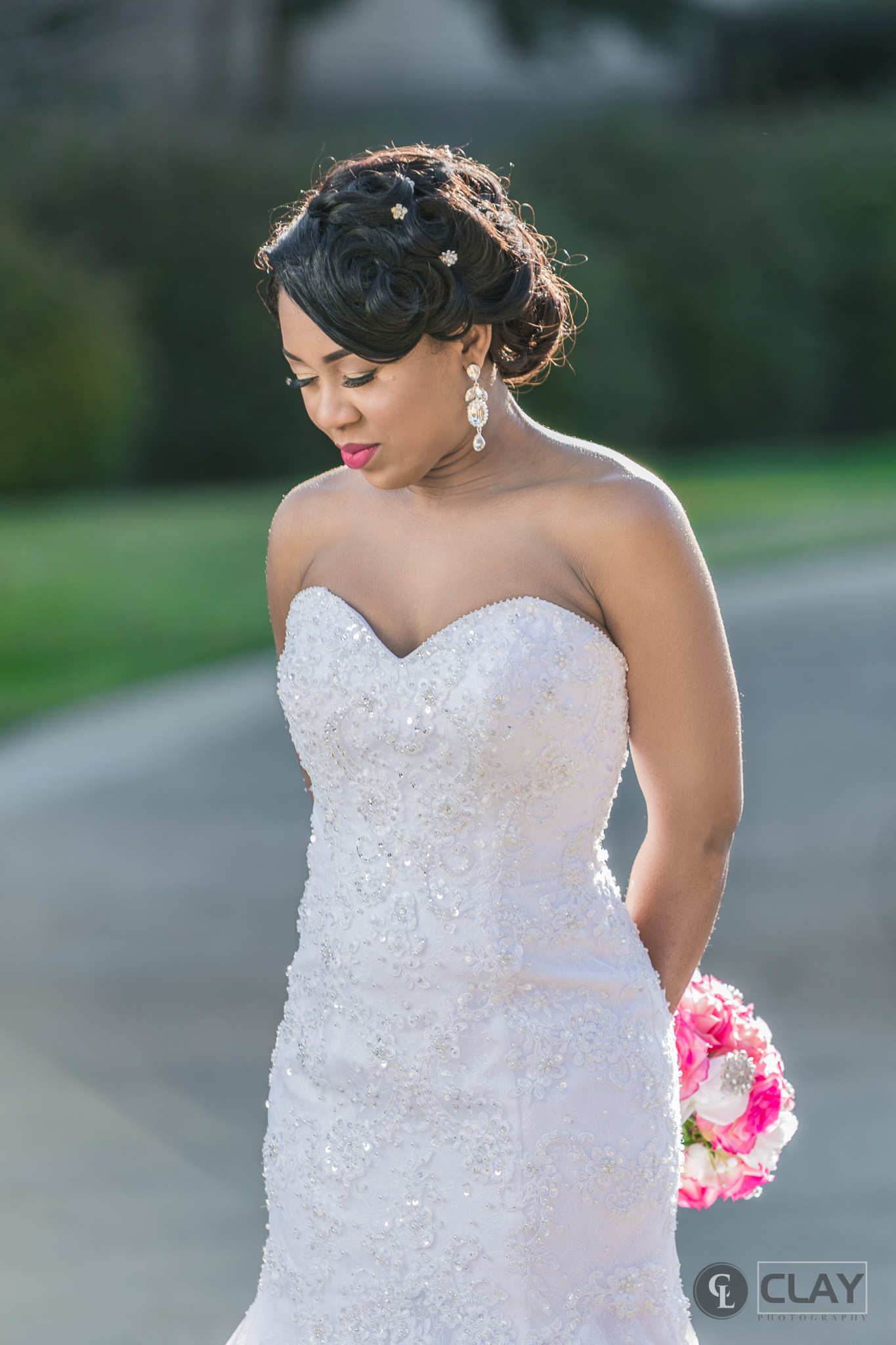 Classic bridal portrait