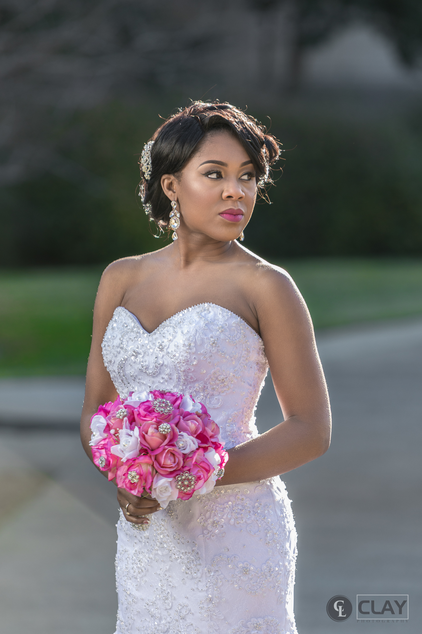 bridal protrait columbia sc-sun