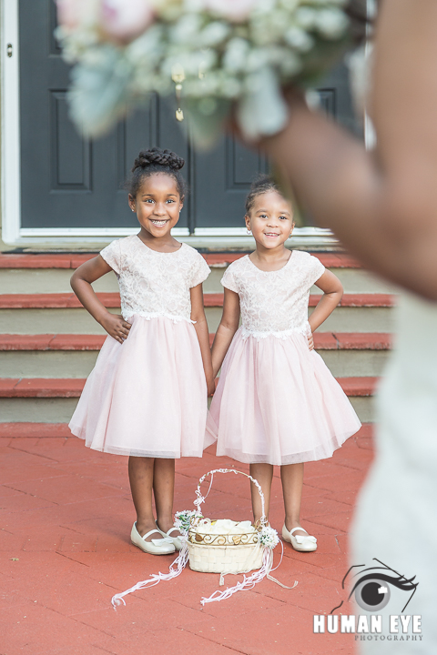 DIY Nigerian Bride flower girls