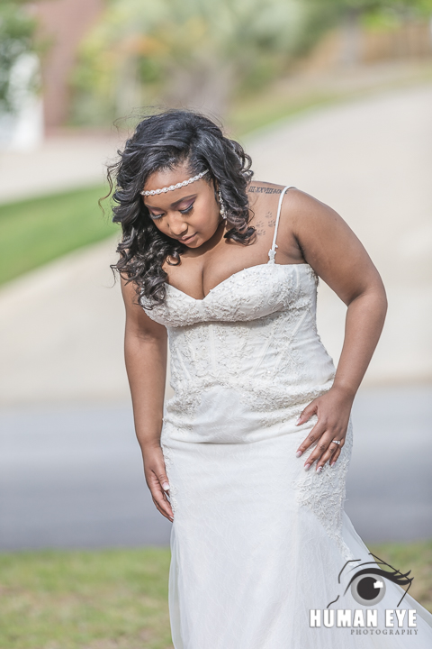 DIY Nigerian Bride before ceremony