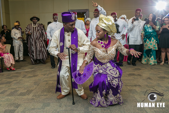 Nigerian Bride and Groom